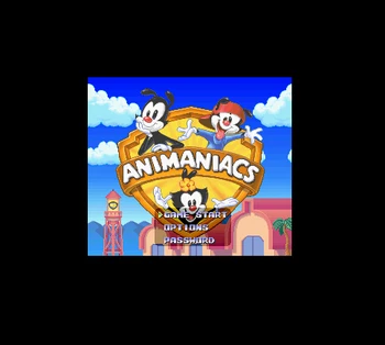 

ANIMANIACS 16 bit Big Gray Game Card For NTSC Game Player Drop Shipping