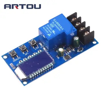 

DC 6-60V 30A Storage battery Charging Control Module Protection Board Charger Time Switch LCD Display XY-L30A