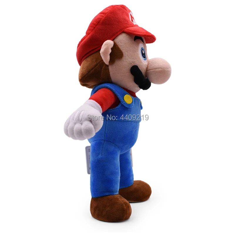 37 см Super Mario Bros стоя Red плюшевая игрушка мягкая кукла Peluche дети малыш|Персонажи