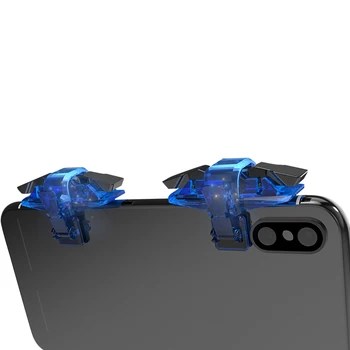 

1 Pair PUBG Mobile Game Controller Gamepad Trigger Aim Button L1 R1 Shooter Joystick For IPhone Android Phone Gamepad Accessorie