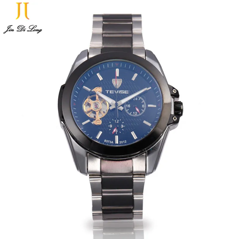 Business TEVISE Wrist font b Watch b font For Men Automatic Self wind font b Men