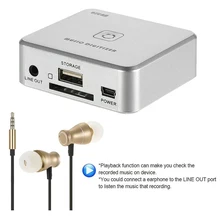 Аудио mp3 карты захвата конвертер, конвертировать старые аналоговый музыки в mp3, сохранить в usb флэш-диск/SD карты непосредственно