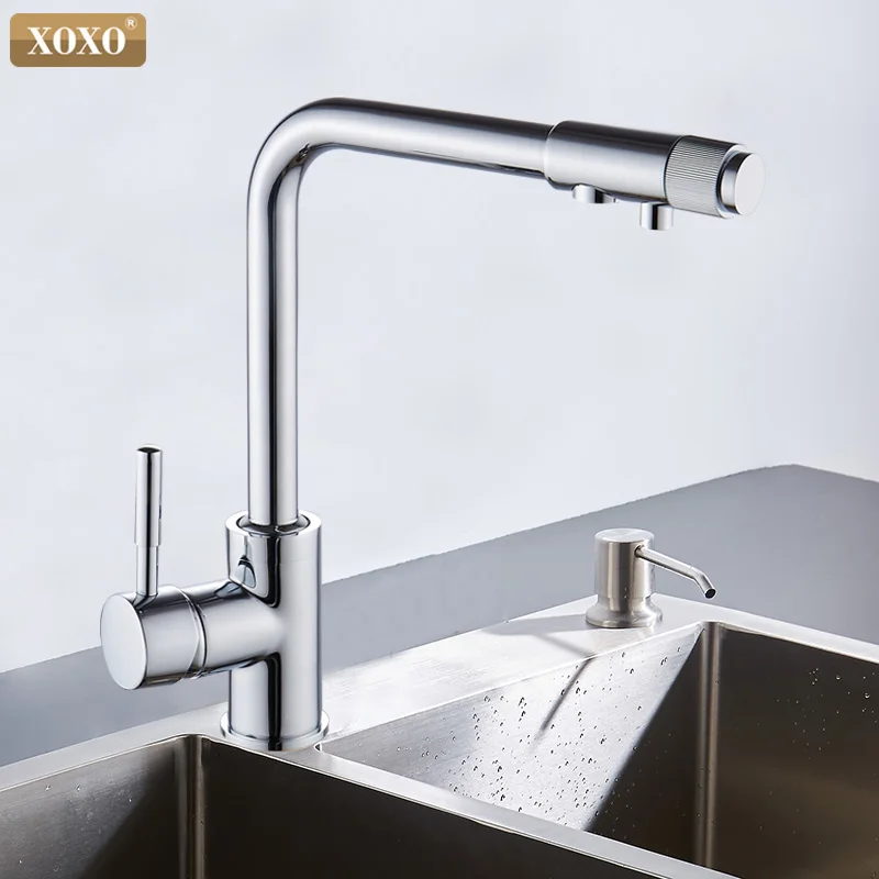  XOXO Filter kitchen faucet Cold and hot installation mixer tap deck rotate 360 degrees and the wate - 32850641185