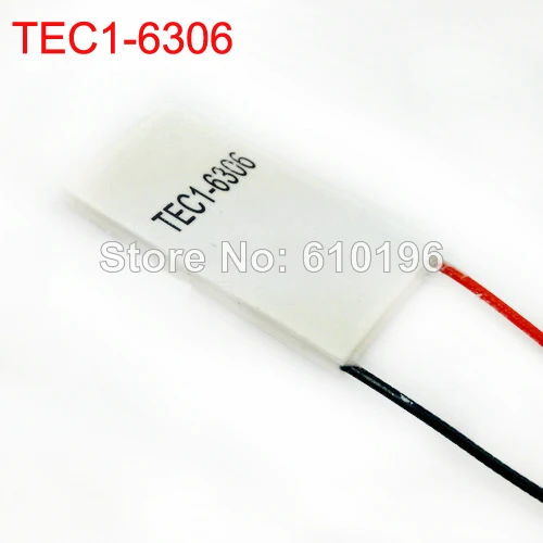 

3PCS/LOT TEC1-6306 Thermoelectric Cooler Peltier Cooling System Module 20*40mm 5-6V