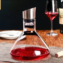 1500 mlHOUSEEYOU ручной Быстрый Декантер для красного вина хрустальный стакан шампанское виски контейнер питьевой бутылки наборы для бара свадебный подарок