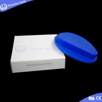 

Amann Girrbach Dental Wax Block/ White and Blue CADCAM Milling Wax Disc