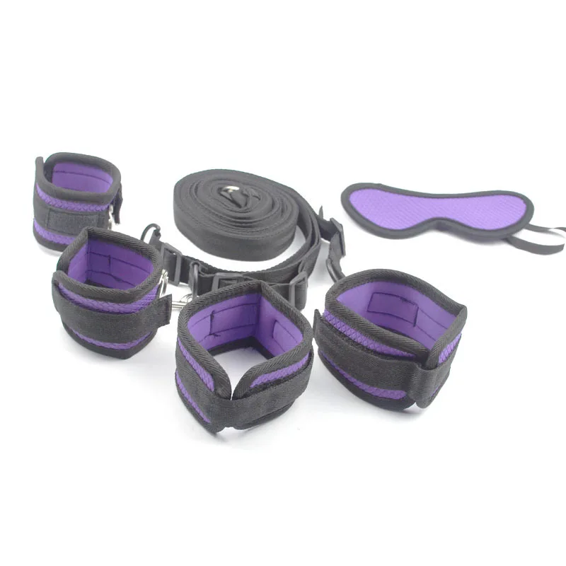  Sex Toys Adult Products Material Nylon Handcuffs Binders Bind Sex Binders Rope Beds Bind Sexual For