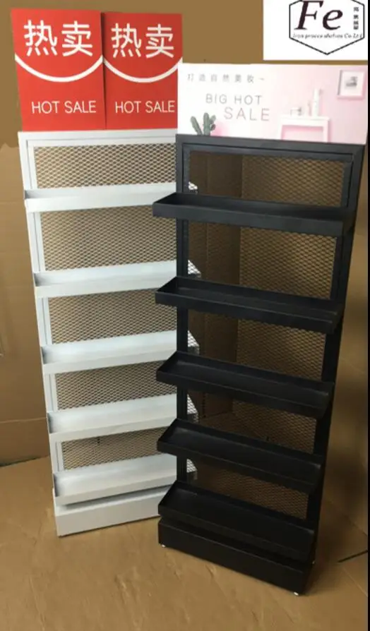 

Widen the cosmetic display rack hand cream shelf facial mask rack creative multi-functional display rack