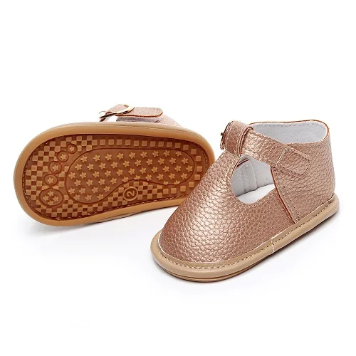 hard bottom baby girl shoes