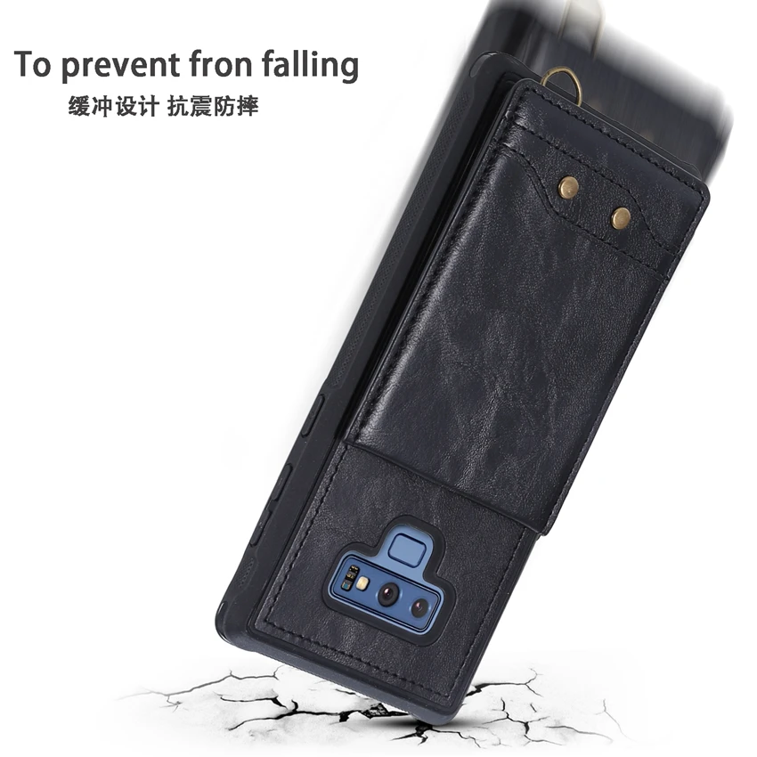note 9 flip leather case (2)