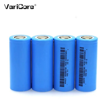

4 THINGS. VariCore 26650 rechargeable battery, 26650 lithium battery, 3.7 V 5000mA 26650-50A blue.