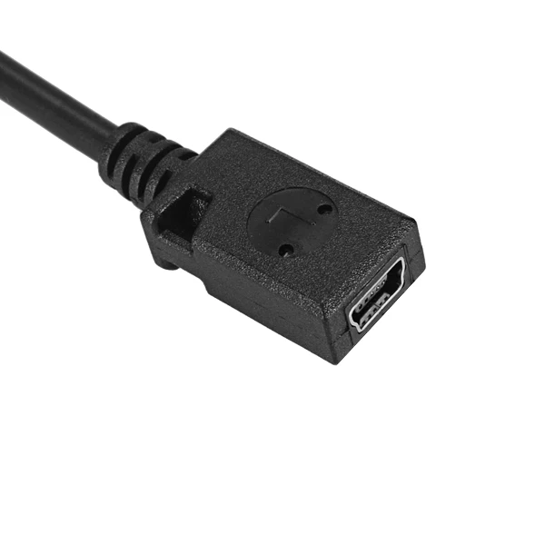 25 см USB 3,1 type C Мужской разъем к женскому Мини Usb type B кабель для передачи данных