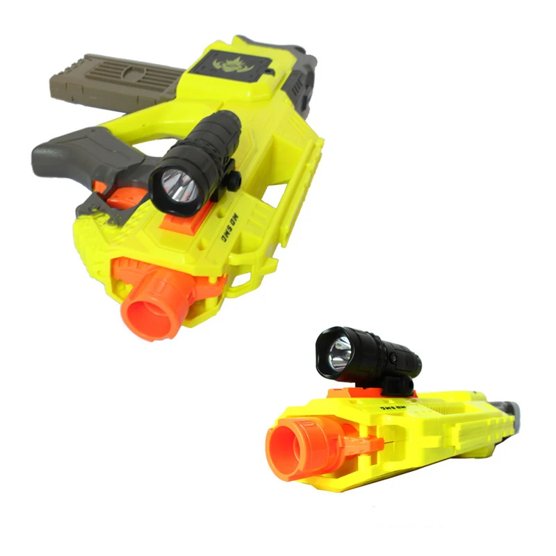 Eva2king инфракрасный луч для игрушечного пистолета Nerf, светильник для винтовки Nerf, прицел для всех видов пистолета, игрушки