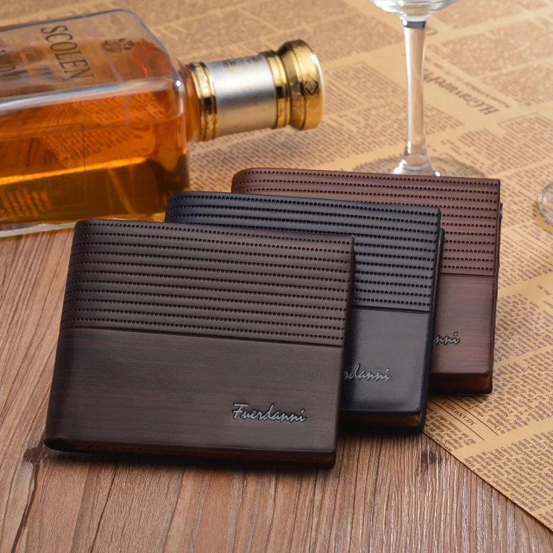 

New arrival High quality PU leather magic wallets fashion designer men money clip retail and wholesale