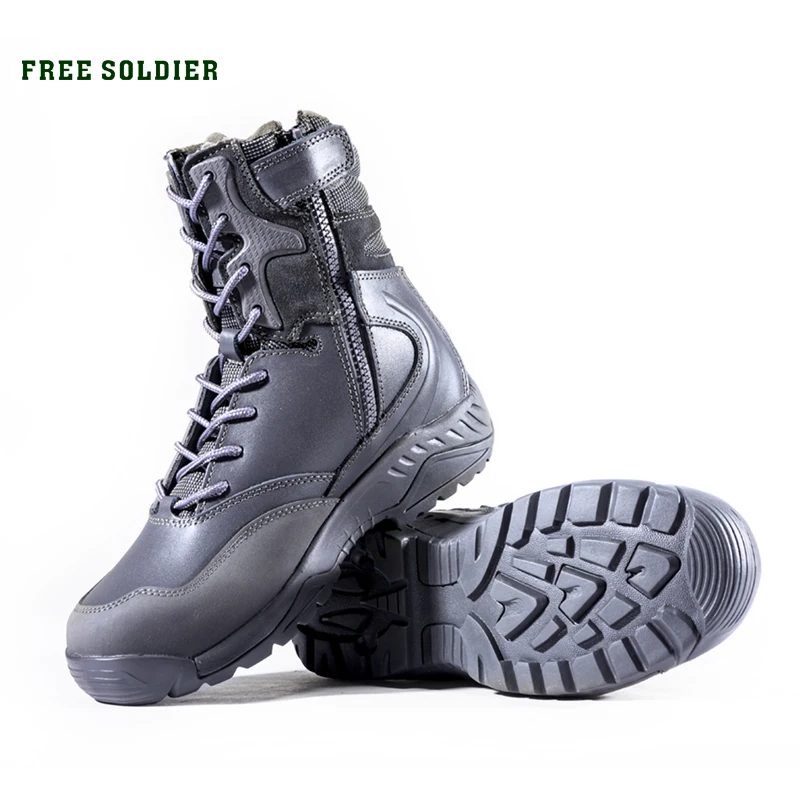 

FREE SOLDIER Outdoor Sports Tactical Ankle-high Shoes Men's Boots For Hiking,Camping