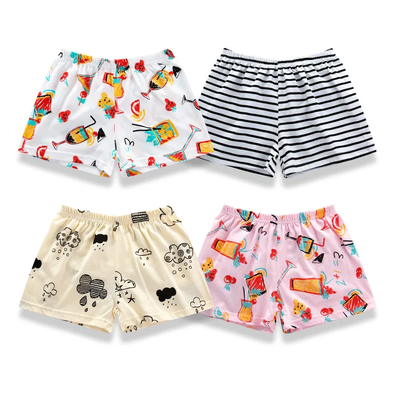 

Cotton children's beach pants cartoon casual boys and girls home boy pants kids toddler pants boys harem pants