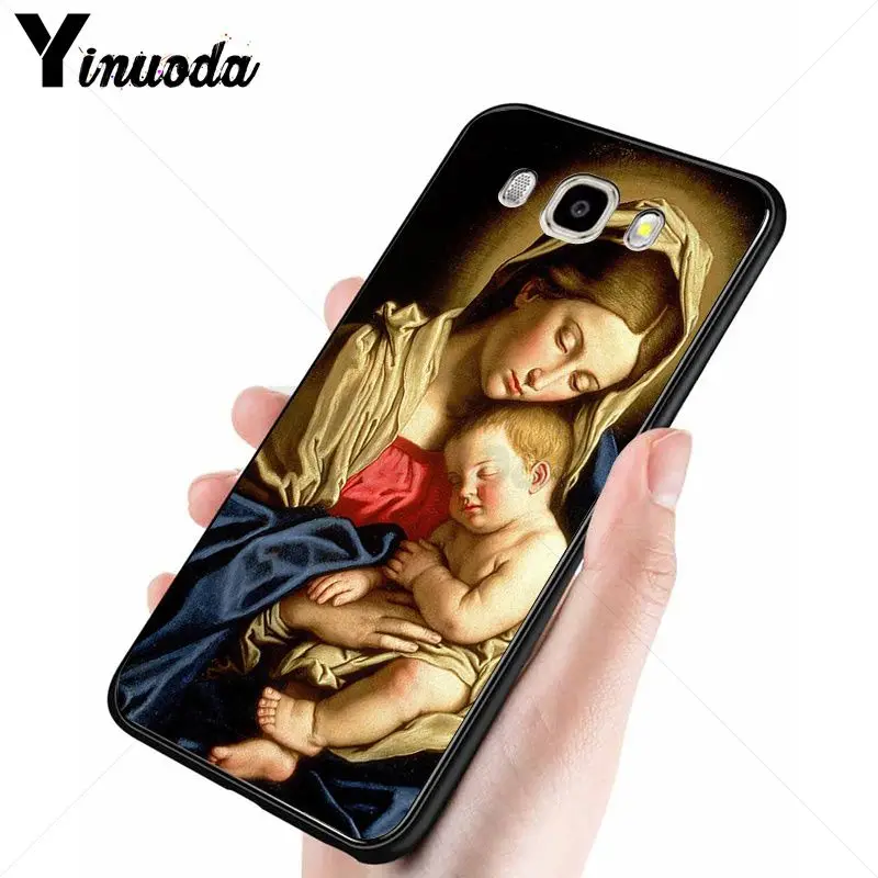 Мягкий силиконовый чехол для телефона Yinuoda Bless Virgin Mary Christian Samsung Galaxy j6plus j7 prime j8 j2