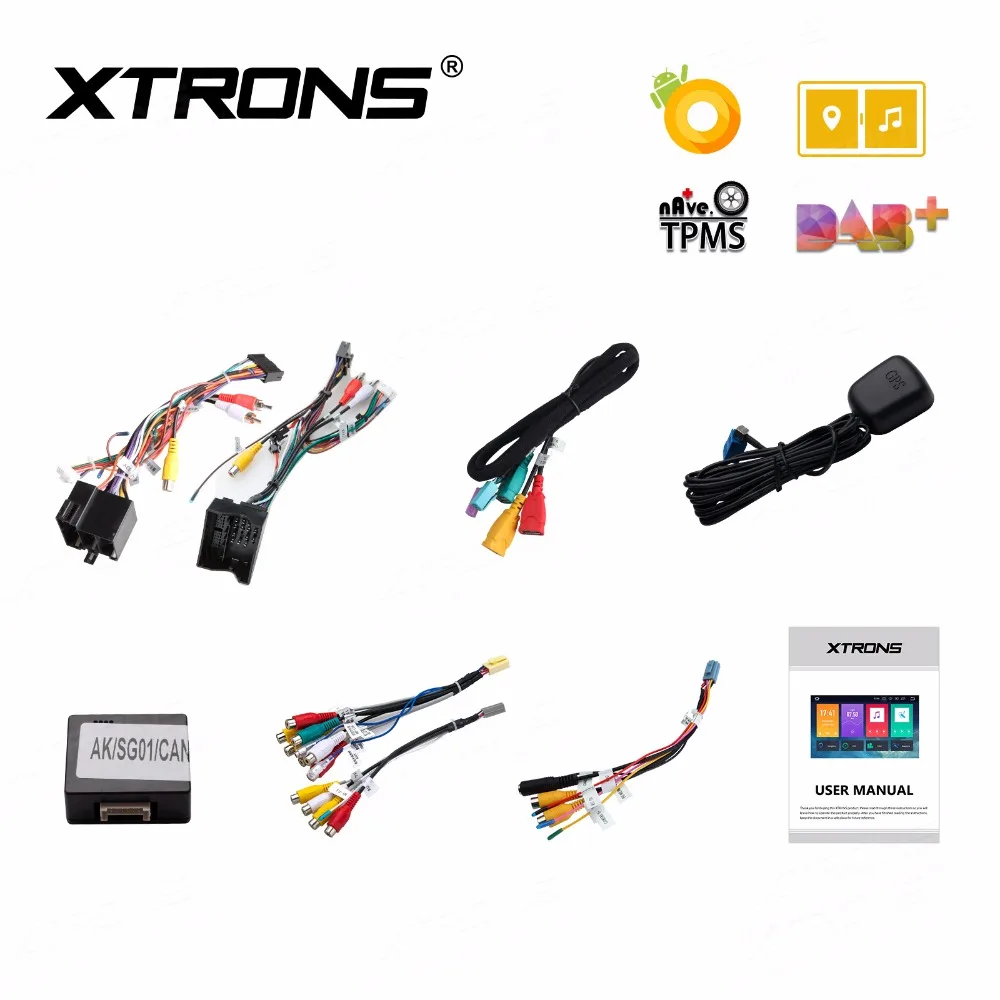 Sale XTRONS 9" Android 8.0 Octa Core Car Player Radio GPS No DVD for VW Volkswagen Golf Plus Passat CC Touran Tiguan Sharan for Seat 5