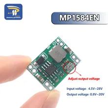 MP1584EN DC-DC понижающий модуль источника питания с 3A Регулируемый понижающий модуль супер LM2596 ультра-маленький размер DCDC