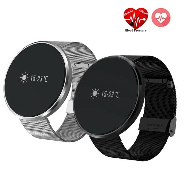 

M88S Smart Wristband Round Smart band Heart Rate Blood Pressure Sleep Fitness Tracket Waterproof IP67 Bracelet For iOS Android