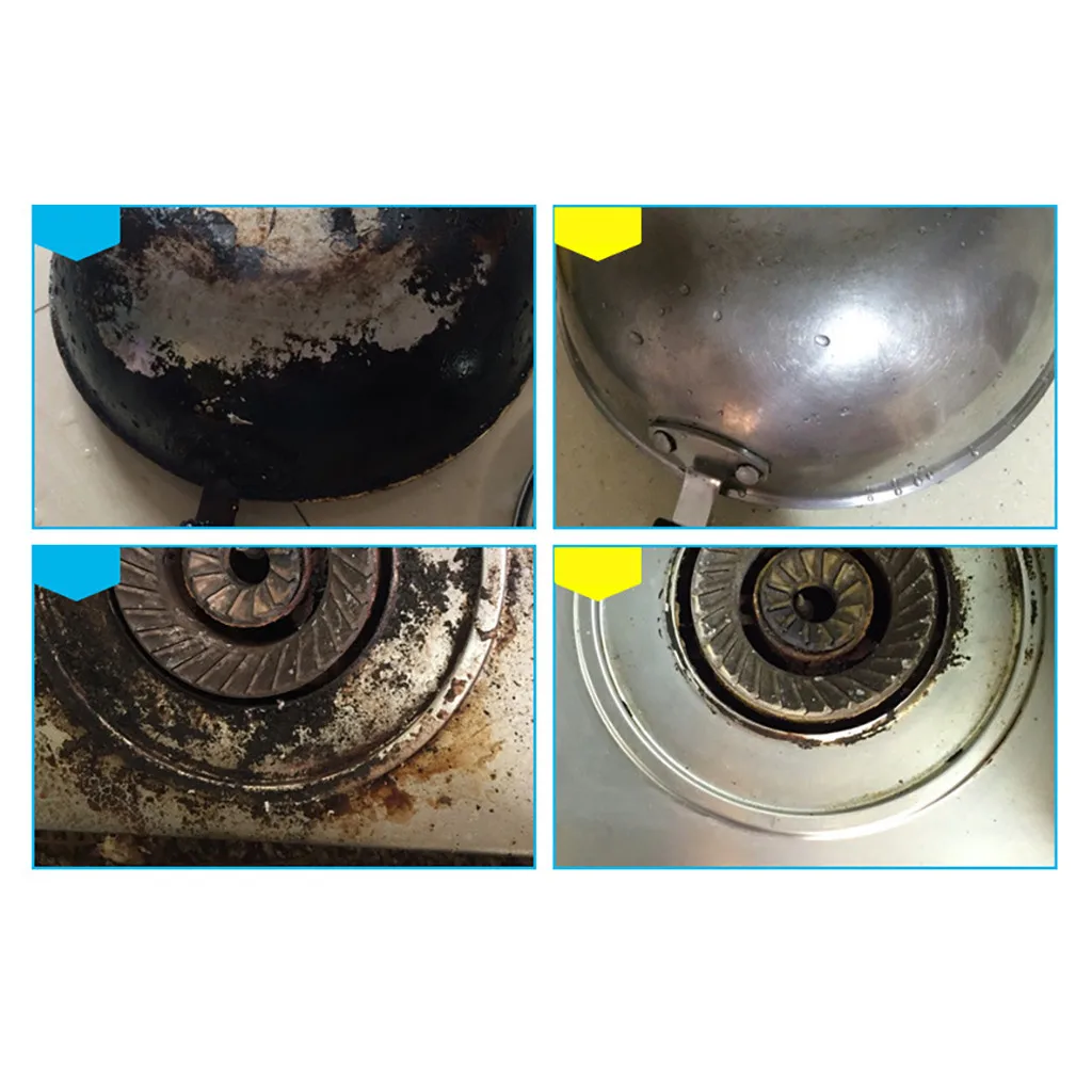 Кухонная посуда Чистящая паста из нержавеющей стали горшок нижний очиститель кухня пять чистый порошок обеззараживание полировка ржавчины для удаления