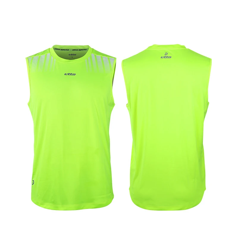 Man Sleeveless Soccer Training Jerseys Professional Breathable Quick Dry Soccer T shirts Sport