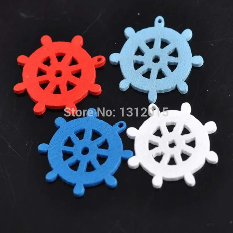 Mixed-wood-carving-Anchor-ship-rudder-wooden-Scrapbooking-Carft-for-nautical-home-decor-Diy-100pcs-20x25mm (2)