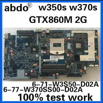 

6-71-W3S50-D02A 6-77-W370SS00-D02A for clevo K660E K760E W350S W370S notebook motherboard PGA947 GTX860M HM87 100% test work