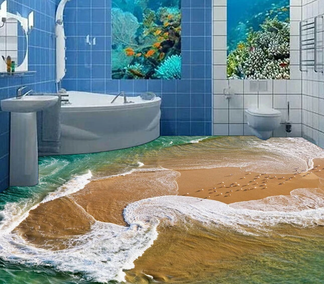 3d sala de jantar piso de cerâmica, fundo de chão vitrificada ... Pisos ceramica sala
