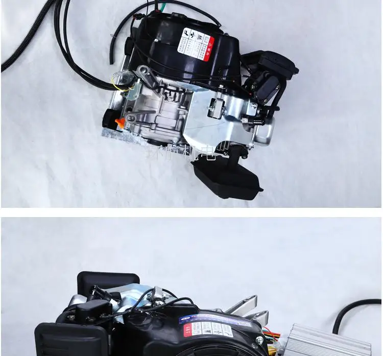 Faixa de Roda de Carro Elétrico de Três-quatro-rodas Range Extender Totalmente Automática Rotor Interno 48 v Gasolina Carregamento Gerador 5kw 48 V faixa de roda de carro