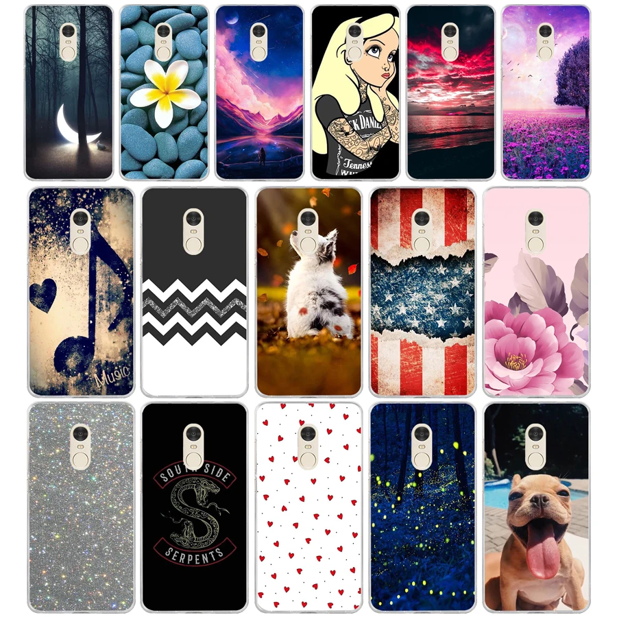

7 Soft Case Xiaomi Redmi note 4 Funda Silicone Phone Case for Bumper on Case Xiaomi Redmi note 4 Back Cover Redmi note 4 Coque