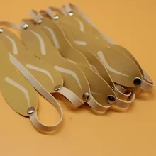 100 шт. модель головы для постоянного макияжа бровей для тренировки кожи бровей инструменты для начинающих