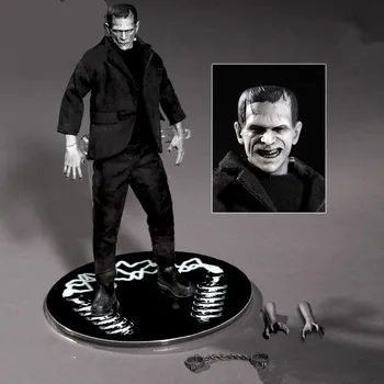 

18CM Frankenstein horrible monster movable action figure collectible model toys for boys