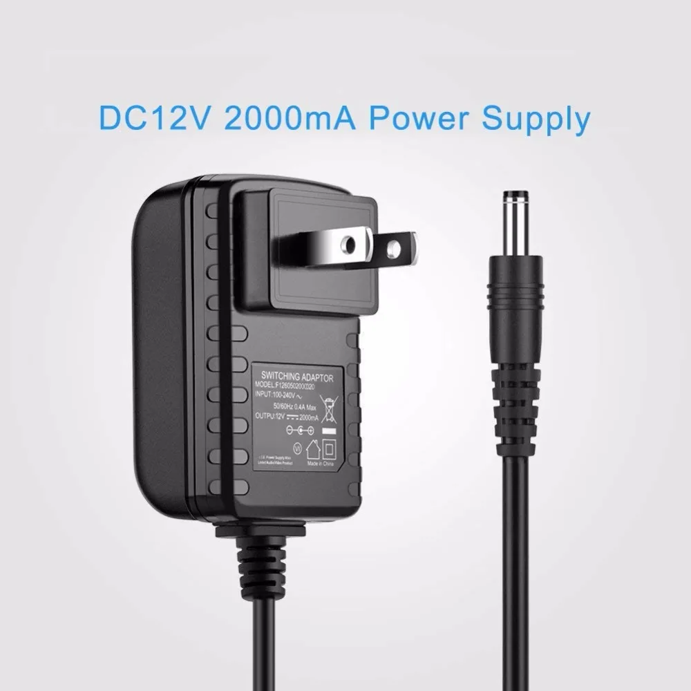 Адаптер питания на 12 В 2 А AC100 240V к трансформаторам постоянного тока импульсный