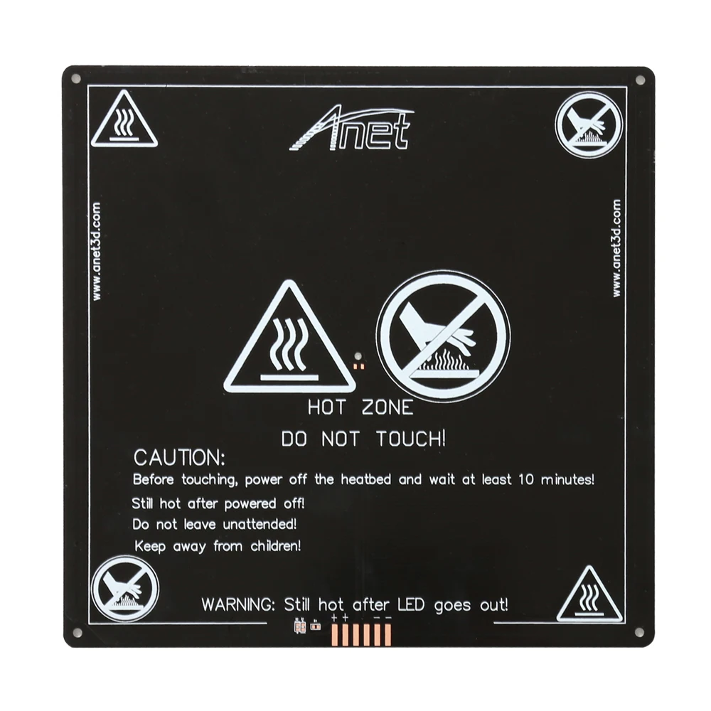 SWMAKER reprap Prusa Anet MK3 aluminum heated bed heating plate build platform improved edition 3mm thick | Компьютеры и офис