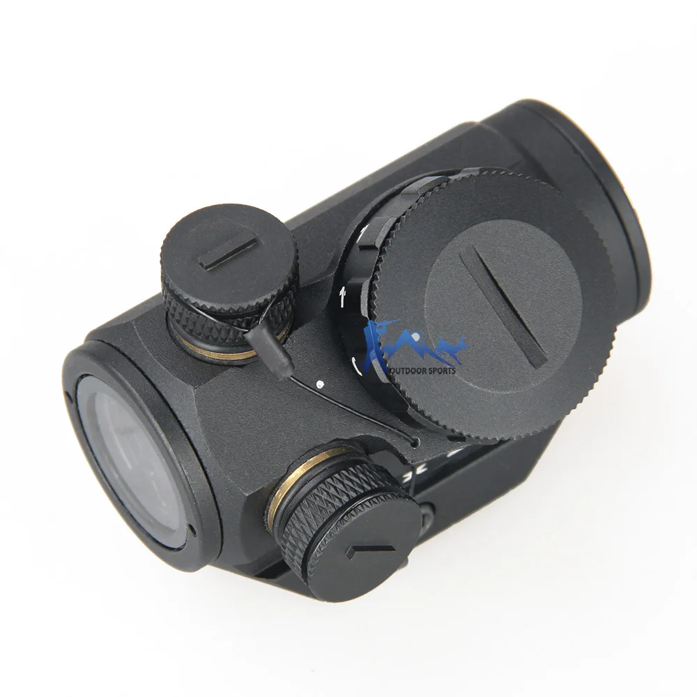 Койот Red Dot sight 3MOA красные точечные винтовочные прицелы T 1x20mm HD Reflex Sight с 20mm Weaver Mount для охотничьей оптики OS2-0069