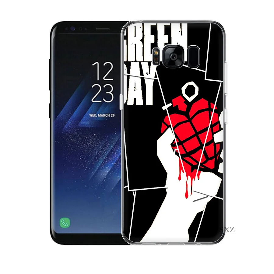 Чехол Gerleek Green Day для Samsung Galaxy A7 A8 A9 A10 A30 A40 A50 A70 M10 M20 M30 S10 Plus S10E J6|Чехлы-накладки| |
