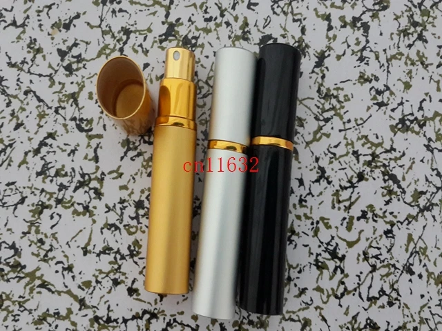 

DHL FEDEX Free shipping 5ML Travel Refillable Atomizer Aluminum empty perfume bottles ,100pcs/lot