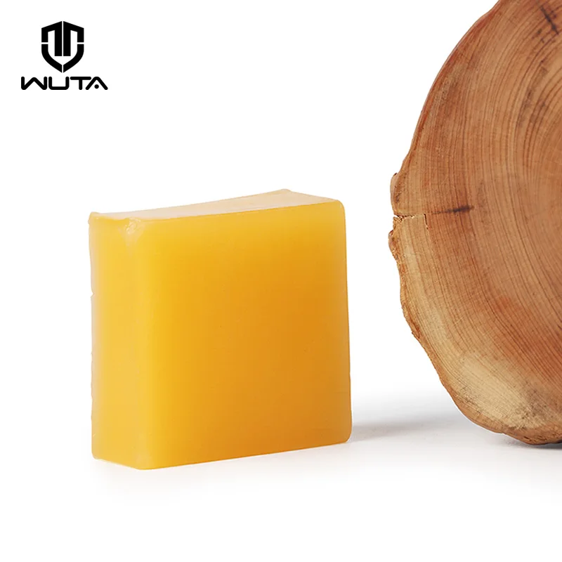 

WUTA 1pcs 40g 50*50*20mm Large Size Leather Craft Smooth Wax Thread Line Wax Beeswax Sewing Supplies DIY Polishing Grinding Tool