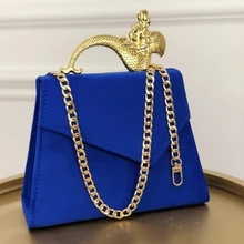 Новые вечерние женские сумки на плечо в стиле ретро, синие женские клатчи, женские сумки-мессенджеры через плечо, роскошные сумки-тоут, сумочки