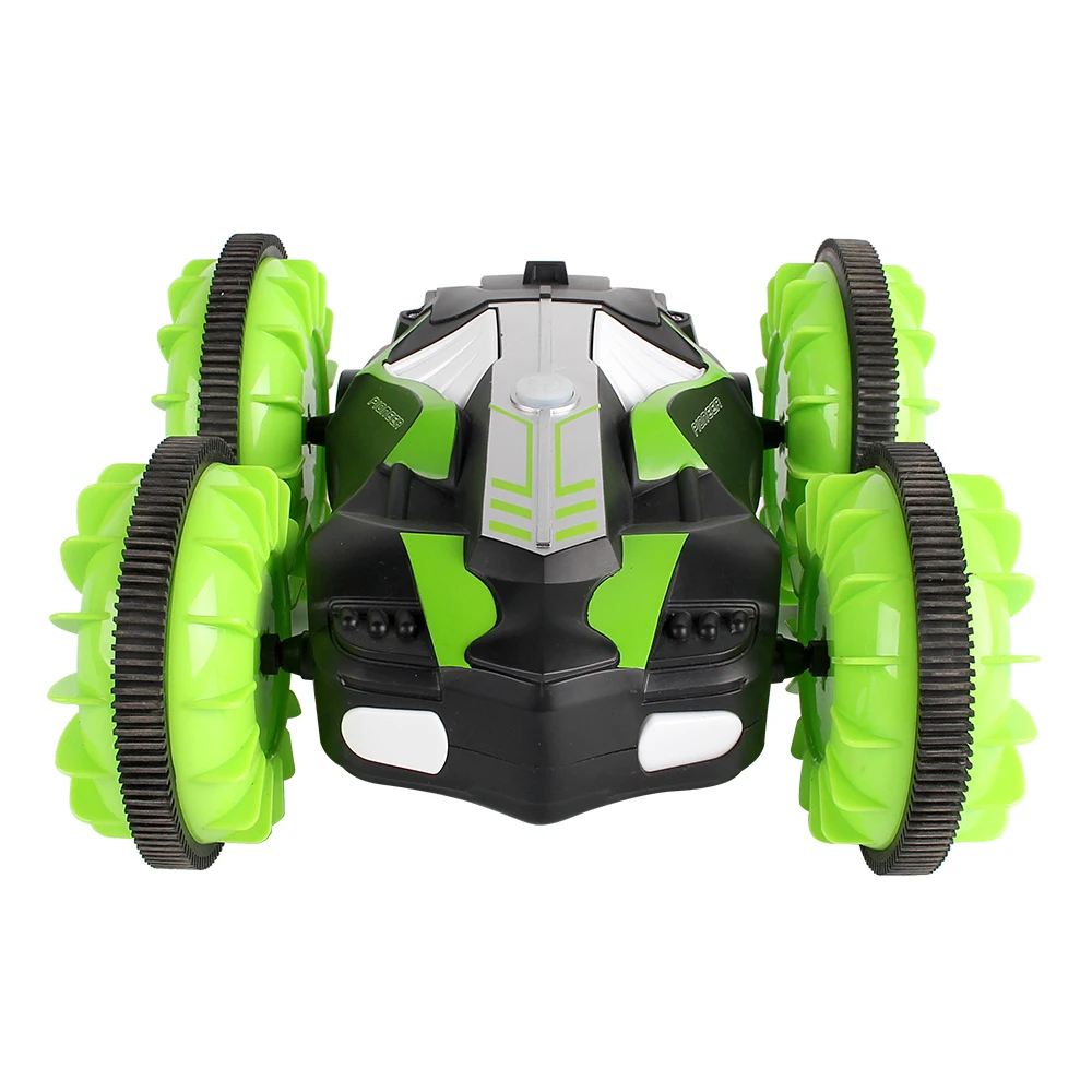 LH-C013-2-4GHz-Four-Drive-Force-Waterproof-Protection-Double-Side-Amphibious-RC-Stunt-Car-360