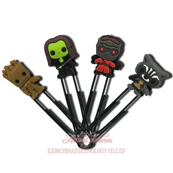 

40pcs Guardians PVC Paper Clips Holder,Cartoon Bookmarks,Kids Gifts Office School Supplies