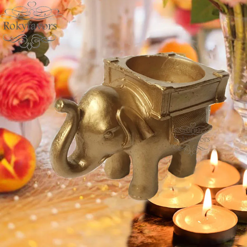 gold elephant candle holder  (1a)_