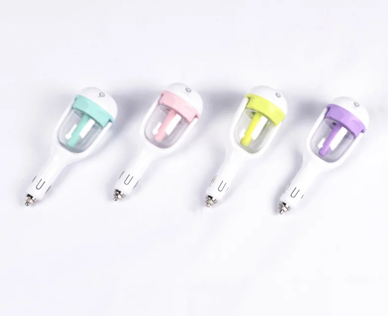 

1Pcs 12V Car Steam Air Humidifier Aroma Diffuser Mini Air Purifier Aromatherapy Essential Oil Diffuser Mist Maker Fogger
