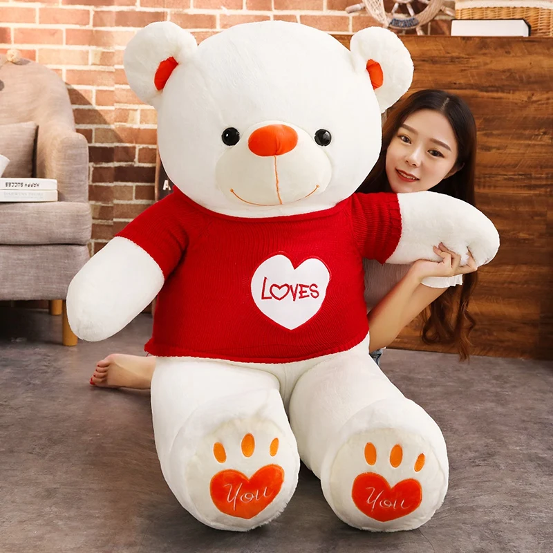 1 предмет детская одежда на рост 80 100 см kawaii кофта с медведем Плюшевые мягкие