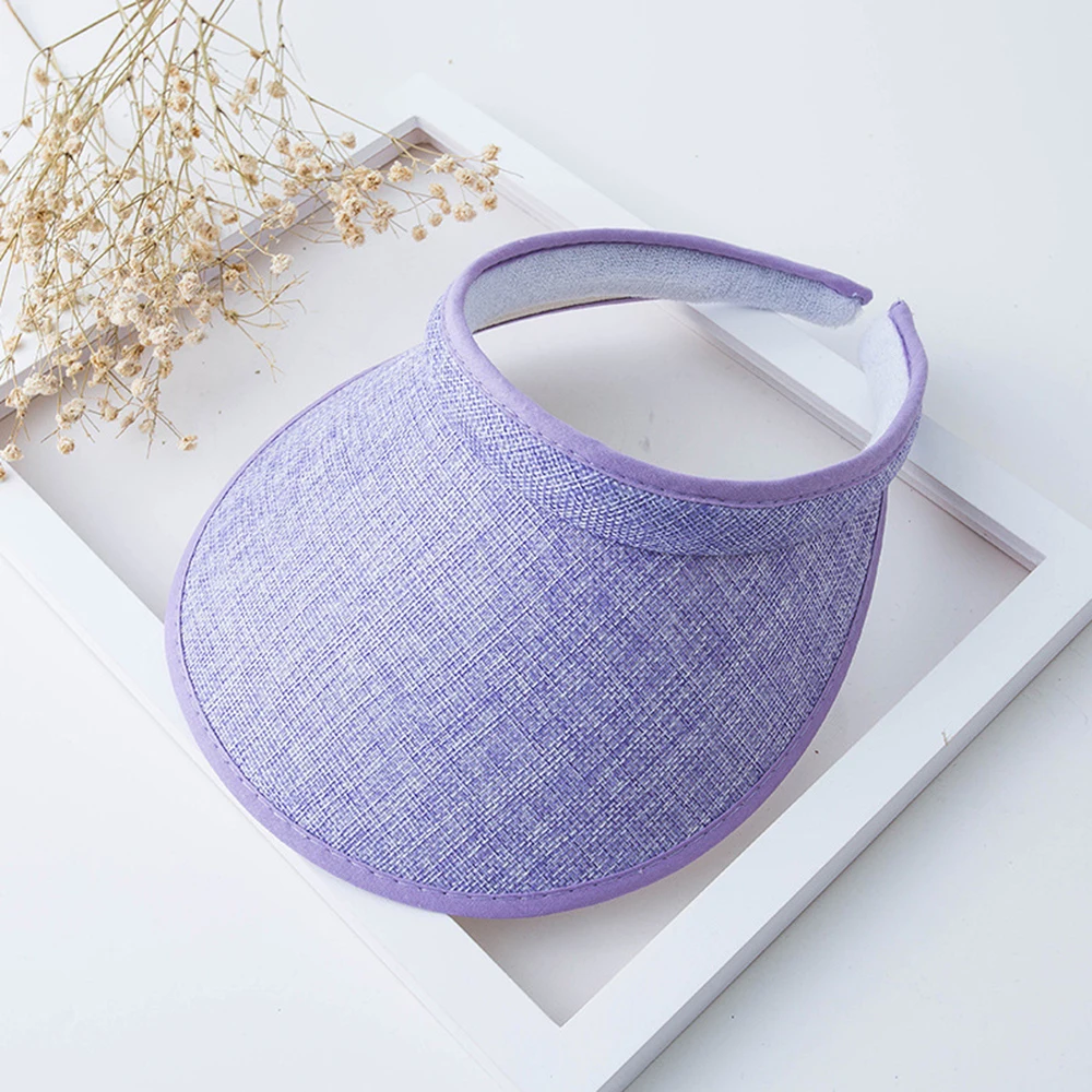 Fashion Beach Vacant Roof Sunshade Golf Caps Women Sunshade Visor Caps