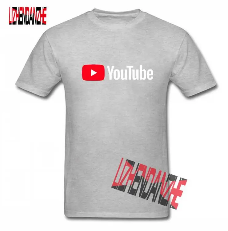2019 юношеский молодёжный короткий рукав Футболка мужская одежда Логотип Youtube