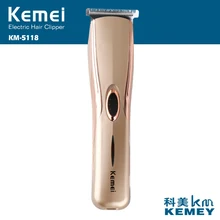Kemei перезаряжаемый триммер для волос электрическая бритва машинка для стрижки волос триммер для бороды Инструменты для укладки волос станок для бритья для мужчин