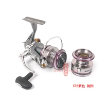 ECOODA королевская морская спиннинговая Рыболовная катушка, металлический корпус, два алюминиевых катушки, катушка для соленой и пресной воды с открытым лицом ERS1500/2000/3000