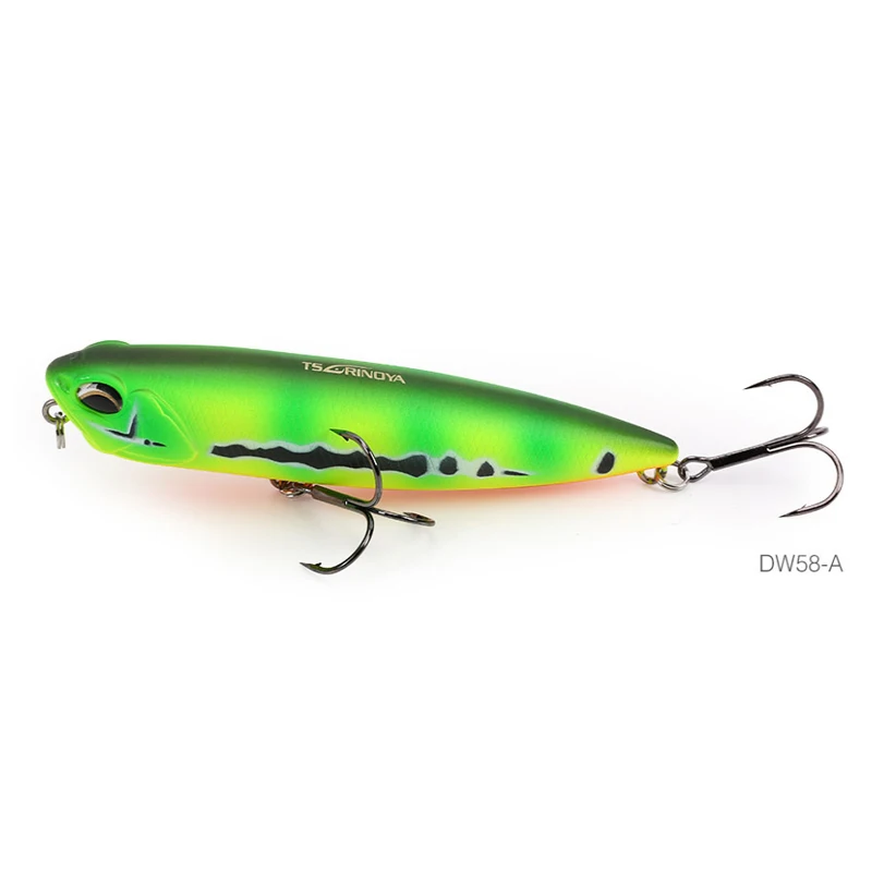 TSURINOYA DW58 Long distance бросали Топ воды карандаш 110 мм/20 5 г Fishinglure артикула приманки бас
